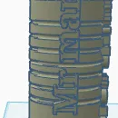 Chai nước “da group of dudes”