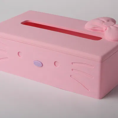 Hộp Khăn Giấy Hello Kitty (Hello Kitty Paper Tissue Box)