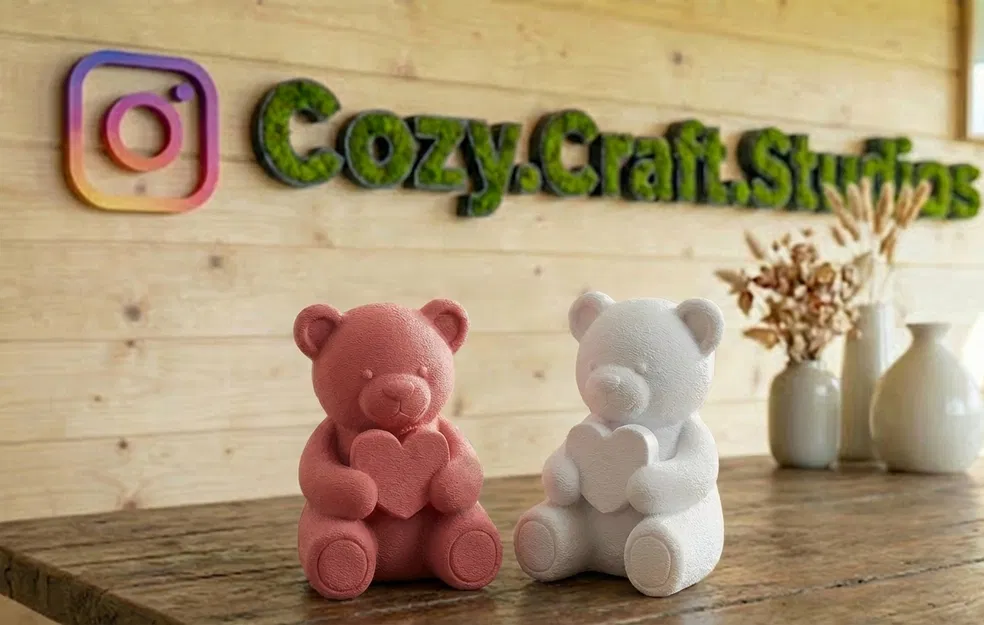 Gấu Teddy Ôm Trái Tim – Quà Valentine/Yêu Thương Dễ Thương - Image 2