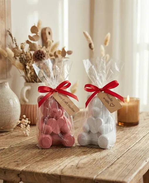 Gấu Teddy Ôm Trái Tim – Quà Valentine/Yêu Thương Dễ Thương - Image 3