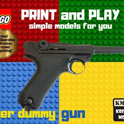 Súng giả Luger P08 (Dummy Gun)