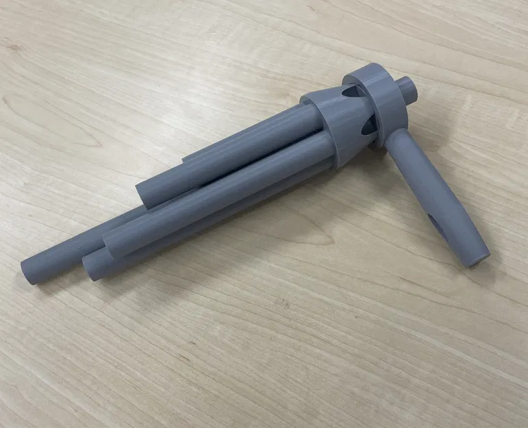 Còi tàu 5 ống (5-Chime Train Whistle) in 3D - Image 1