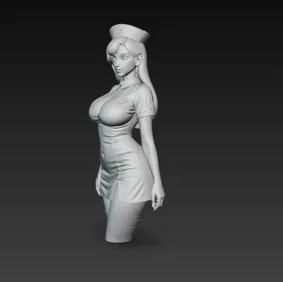 Cô gái mặc đồng phục y tá 3