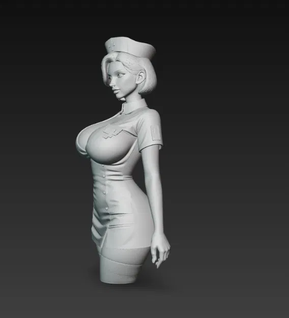 Cô gái mặc đồng phục y tá 2 - Image 3