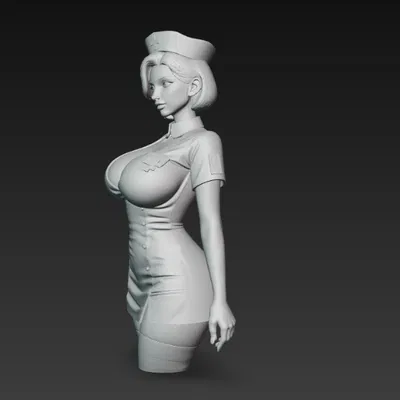 Cô gái mặc đồng phục y tá 2