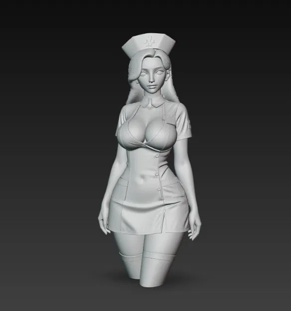 Cô gái trong đồng phục y tá - Image 3