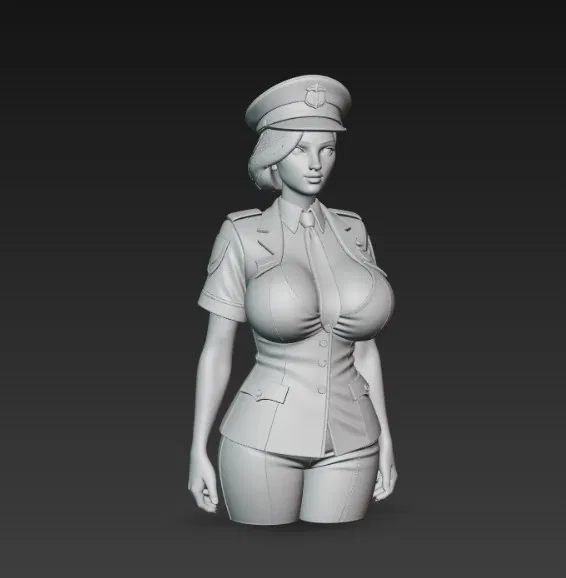 Cô gái trong đồng phục bảo vệ - Image 4