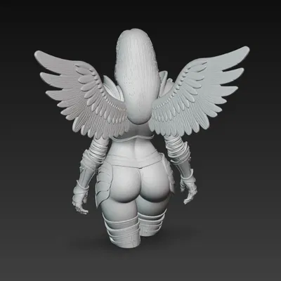 Thiên thần nữ trong bộ giáp 3