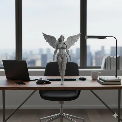 Thiên thần nữ trong bộ giáp 2