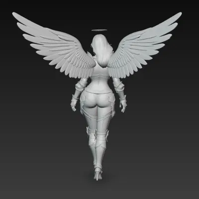 Thiên thần nữ trong bộ giáp 2