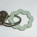 Carabiner móc khóa hình bông hoa - Thumbnail 3