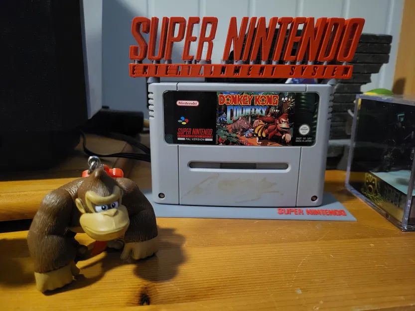 Trang trí trưng bày logo Super Nintendo SNES - Image 1