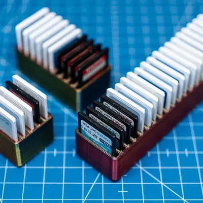 Kệ đứng để bàn sắp xếp thẻ SD cho 5/10/20 thẻ