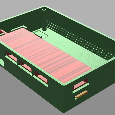 Vỏ Orange Pi Zero 2W (có chỗ cho USB Hub & adapter HDMI)