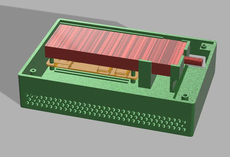 Vỏ Orange Pi Zero 2W (có chỗ cho USB Hub & adapter HDMI) - Image 2