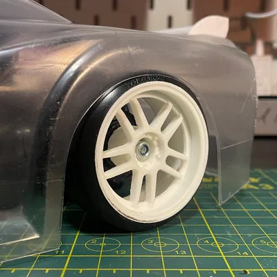 Mâm drift 1/10 kiểu Racing Hart CP-035 (JDM)