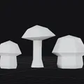 Nấm Low Poly - Thumbnail 1