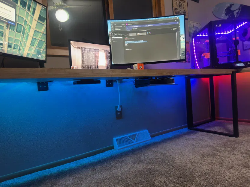 Giá đỡ PS5 Digital gắn dưới bàn (Under desk catagory) - Image 1