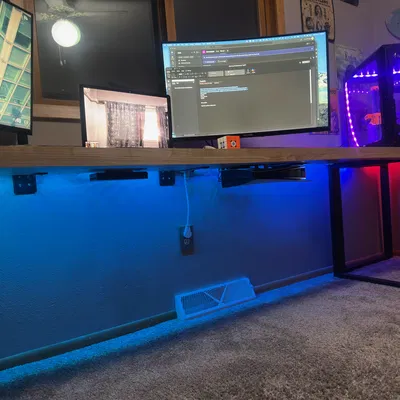 Giá đỡ PS5 Digital gắn dưới bàn (Under desk catagory)