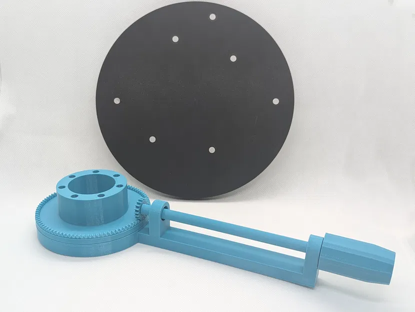 Bàn xoay: không cần motor và không cần bearing - Image 1