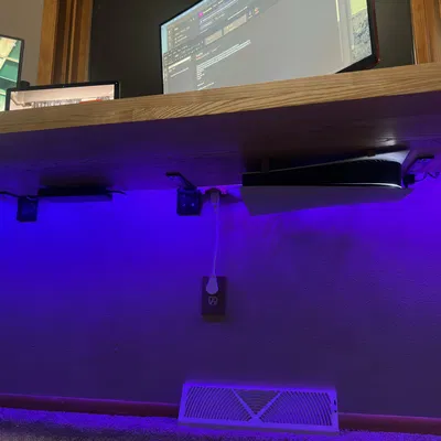 Giá đỡ PS5 Digital gắn dưới bàn (Under desk catagory)