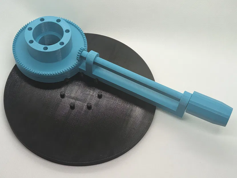 Bàn xoay: không cần motor và không cần bearing - Image 3