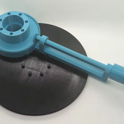 Bàn xoay: không cần motor và không cần bearing