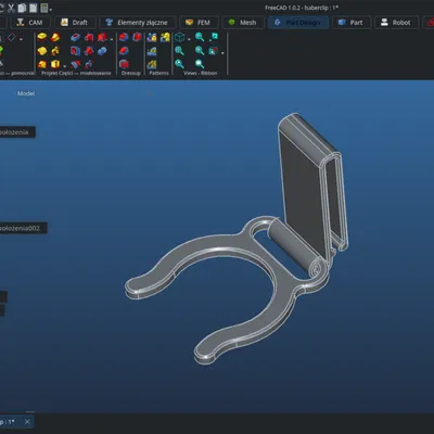 Kẹp đeo thắt lưng cho lightsaber đồ chơi gấp gọn