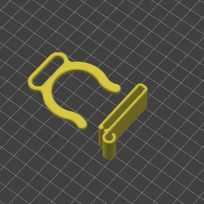 Kẹp đeo thắt lưng cho lightsaber đồ chơi gấp gọn