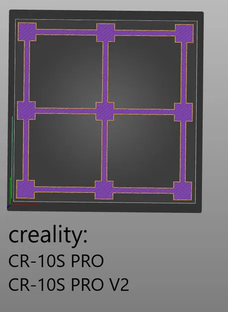 Bản in test cân chỉnh hot bed 3x3 cho mọi máy in Creality - Image 6