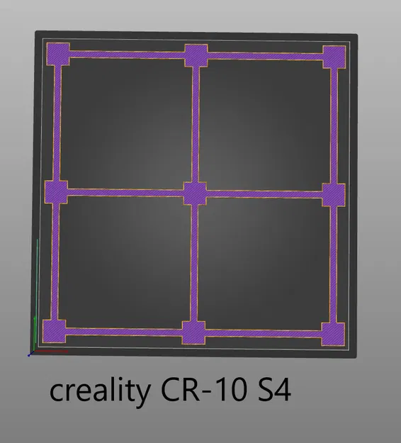Bản in test cân chỉnh hot bed 3x3 cho mọi máy in Creality - Image 7