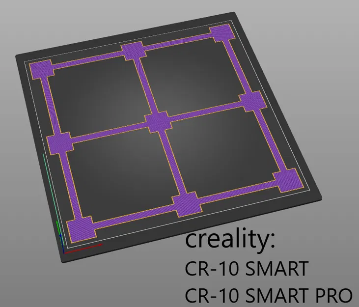 Bản in test cân chỉnh hot bed 3x3 cho mọi máy in Creality - Image 9