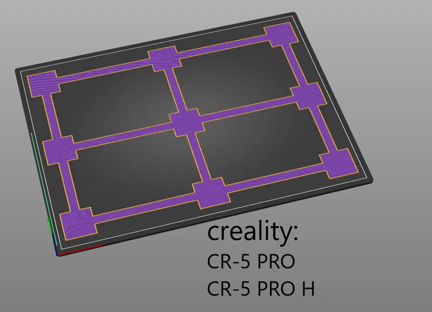 Bản in test cân chỉnh hot bed 3x3 cho mọi máy in Creality - Image 15