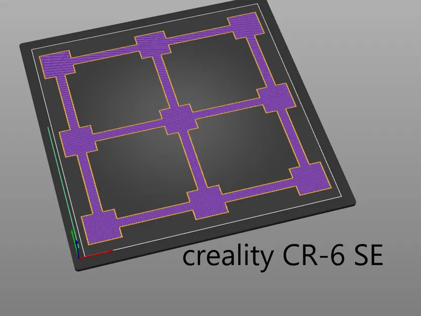 Bản in test cân chỉnh hot bed 3x3 cho mọi máy in Creality - Image 16