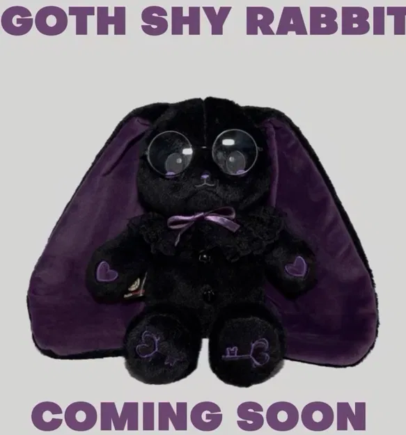 Goth Shy Bunny - Image 2