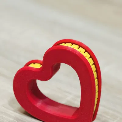 Fidget Spinner Đai Trái Tim (Heart Belt Fidget Spinner)