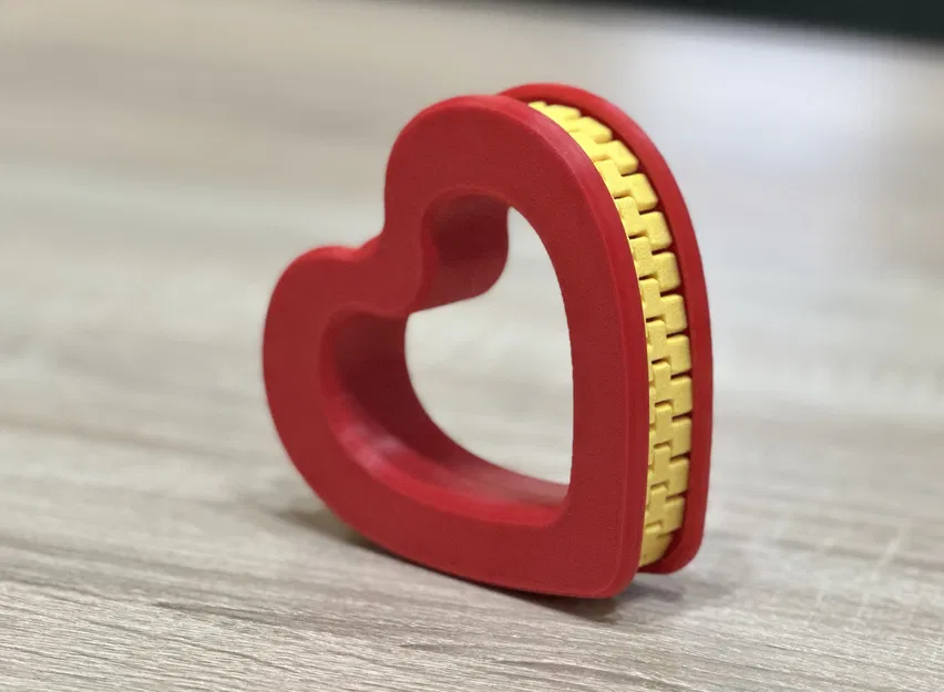 Fidget Spinner Đai Trái Tim (Heart Belt Fidget Spinner) - Image 4