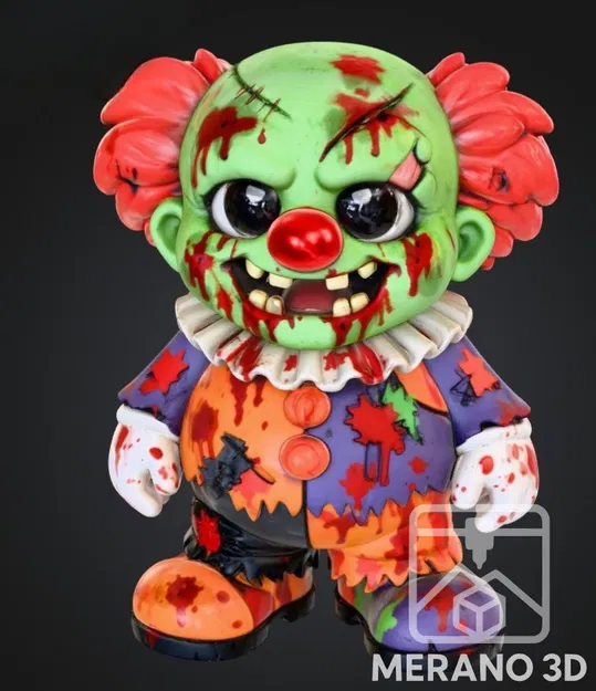 FATIMO – Giocattolo Clown Zombie - Image 1