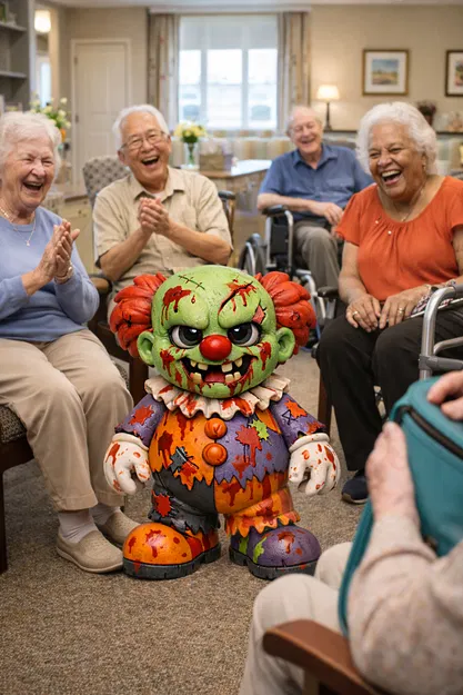 FATIMO – Giocattolo Clown Zombie - Image 2