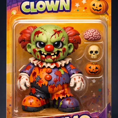 FATIMO – Giocattolo Clown Zombie