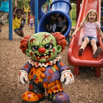 FATIMO – Giocattolo Clown Zombie