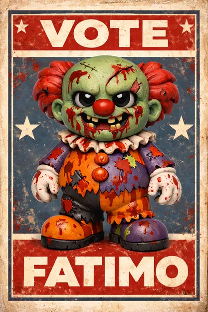 FATIMO – Giocattolo Clown Zombie - Image 6