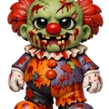 FATIMO – Giocattolo Clown Zombie - Thumbnail 7