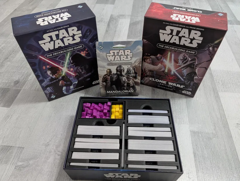 Insert 3-in-1 cho Star Wars: The Deckbuilding Game (Clone Wars & Mandalorian) - Image 1
