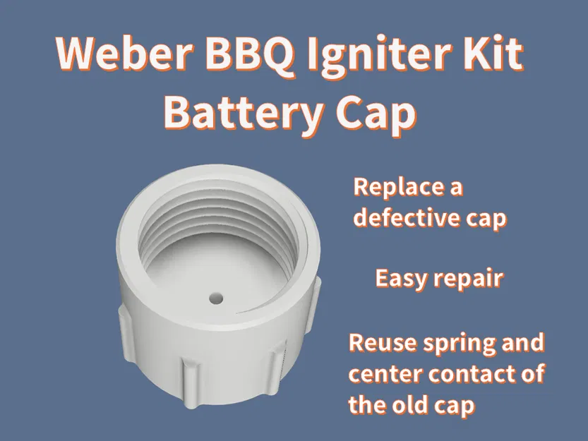 Nắp pin thay thế cho Weber Ignition Kit - Image 1