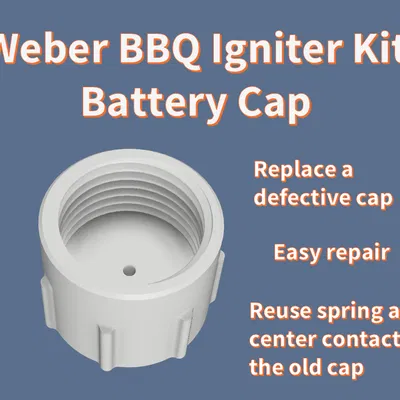 Nắp pin thay thế cho Weber Ignition Kit