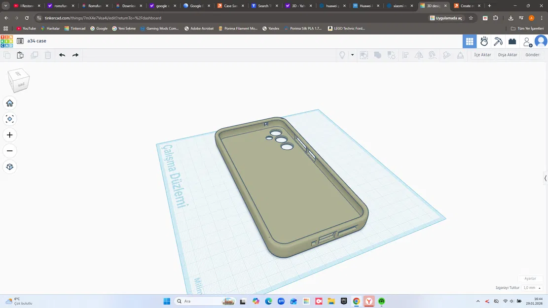 A34 CASE (A34 KILIF) – Ốp lưng bảo vệ cao - Image 1