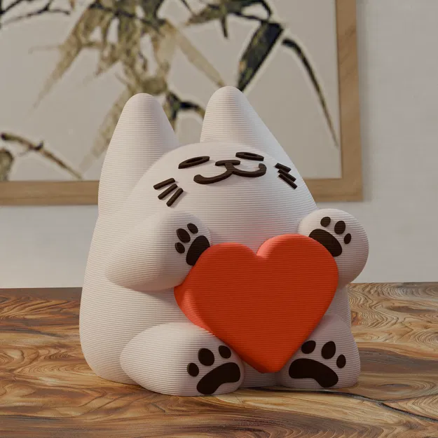 Mèo Valentine (Valentine's cat) - Image 1