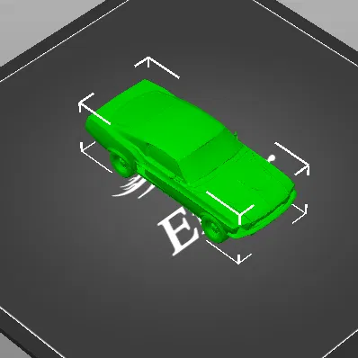 Mô hình Ford Mustang 1967