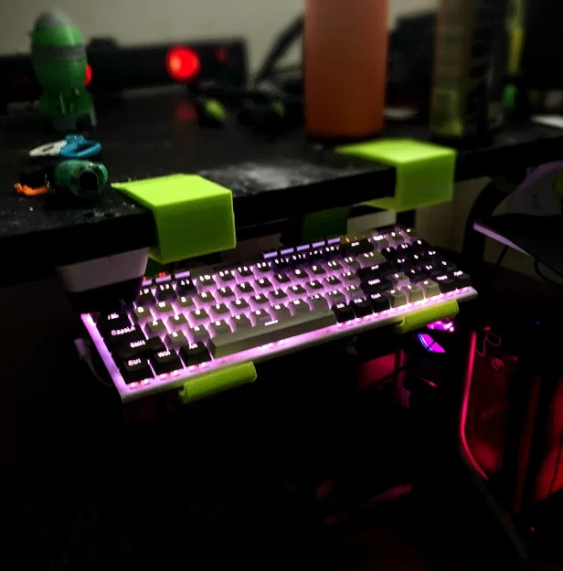 Kệ bàn phím gắn dưới bàn (Under desk keyboard shelf) - Image 1